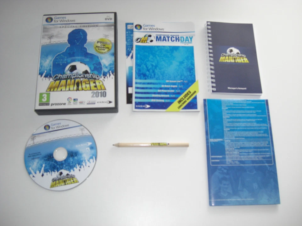 CHAMPIONSHIP MANAGER 2010 Special Edition Pc DVD Rom CM2010 - FAST DISPATCH - Image 1 of 1