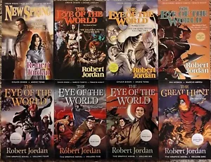 WHEEL OF TIME graphic novels TPB lot #1-6 COMPLETE SET + New Spring + Great Hunt - Picture 1 of 11