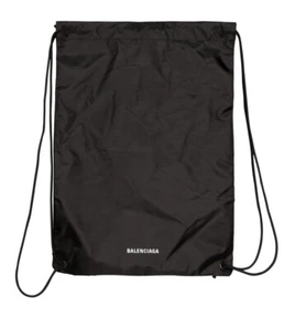NEU Balenciaga Explorer schwarz Nylon Kordelzug Schuh Staubbeutel/Rucksack 19"x 14" - Bild 1 von 2