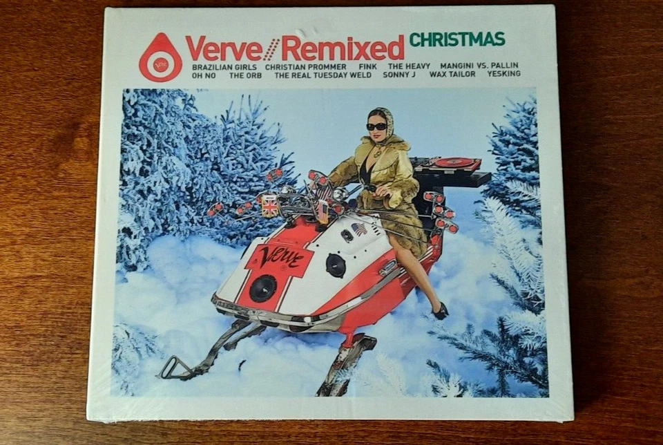 Verve Remixed: Christmas / Billie Holiday, The Orb (CD, Classic/Remix) NEW  F4 Foto 1 de 4