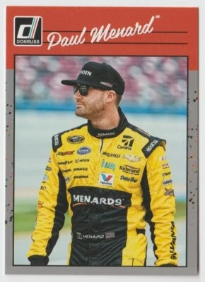 2023 Donruss NASCAR Silver #198 Paul Menard RETRO - Image 1 of 2