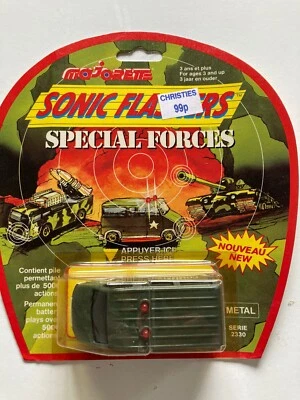 MAJORETTE SERIES 2330 SONIC FLASHERS SPEC FORCES 2338 EMERGENCY TRUCK, See Pics - Image 1 of 3