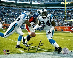 Autographed RICKY MANNING JR Carolina Panthers 8x10 Photo w/COA - Picture 1 of 1