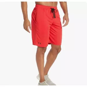 Under Armour rote Tech Mesh Shorts 3XL Herren lockere Passform neu mit Etikett 3X elastischer Bund - Bild 1 von 5