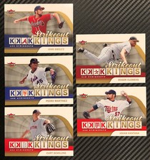 2006 Fleer Ultra Baseball Strikeout Kings Insert Cards Lot You Pick