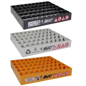 Encendedores BIC originales bandeja pantalla de soporte vacío para 50 BIC Maxi J26 / J38 - Imagen 1 de 4