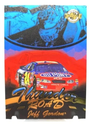 2005 Wheels JEFF GORDON Thunder Road Race Used Tire Enhanced Insert NASCAR #TR12 - Image 1 of 4