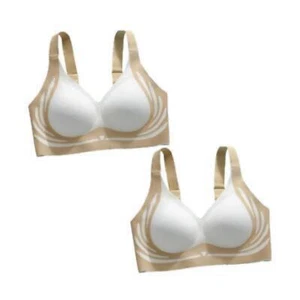 Super Gather Bra,Wireless Push-Up Bra,Lifting Anti-Sagging Wireless Push Up Bra - Picture 1 of 11