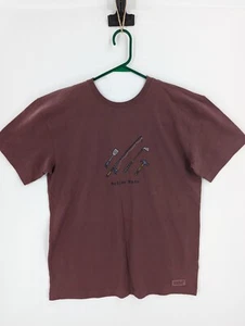 Life is Good Men's Action Hero Tee Shirt, Grill, Golf, Hammer, Fish, Small, NWT - Picture 1 of 5
