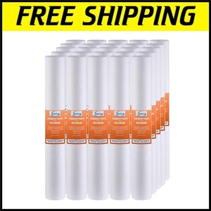 5-Micron Sediment Filter Cartridges - 25 Count for Household Water Systems - Picture 1 of 8