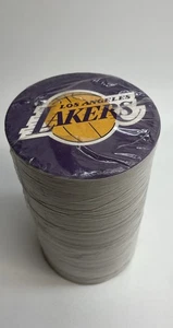 Los Angeles Lakers Lakers  4" Round Cardboard Coasters 100 Pack, NBA 🔥 - Picture 1 of 3