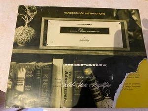 Marantz Model 16 Verstärker Bedienungsanleitung / Bedienungsanleitung *Original* - Bild 1 von 6