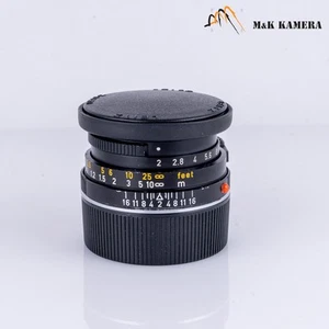 LEITZ Leica Summicron-C 40mm/F2.0 Serie 5.5 Lens Yr.1974 Germany #22778 - Picture 1 of 7
