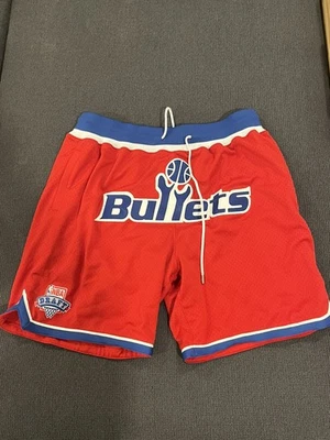 Mitchell & Ness Authentic 93 94 Washington Bullets Just Don Shorts Size XL - Image 1 of 3