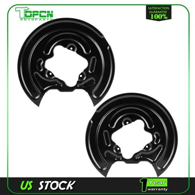 Fits 2013 2014 2015 2016 For Lincoln MKS MKT Brake Dust Shield Rear RH & LH - Image 1 of 4