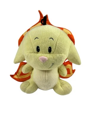 Neopets Kacheek Talking Faerie 2003 felpa amarilla relleno 8" probado funciona muy bien Foto 1 de 4