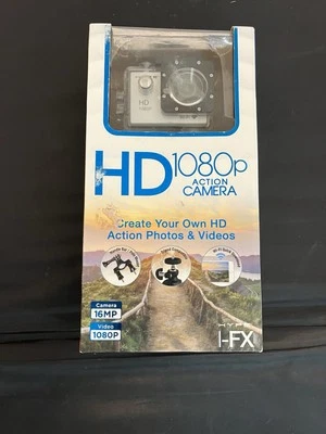 Hype I-FX HD 1080p Action Camera - 16MP w/ WiFi - BRAND NEW IN BOX W/ 2x MOUNTS - Image 1 of 4