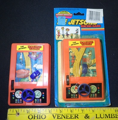 2 Toys The Jetsons Racing Game by Gordy 1985 1 MOC 1 Loose Hanna Barbera - Image 1 of 4