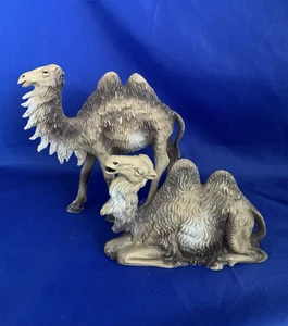 2 Belenes Vintage Camello Italia 2 Jorobas 1 De Pie 5" 1 Acostado 2.75" - Imagen 1 de 14