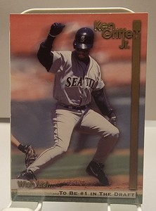 1995 Megacards Ken Griffey Jr. Wish List  Ken Griffey Jr.  Seattle Mariners #12