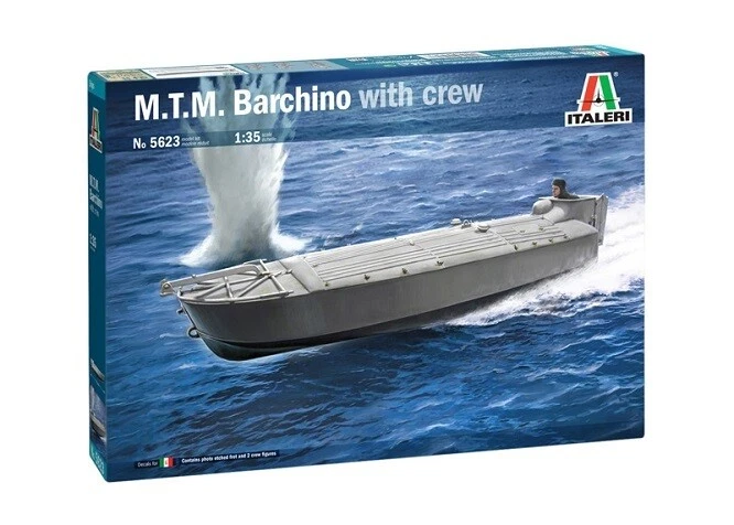 1 35 ITALERI Mtm Barchino W/Crew Kit IT5623