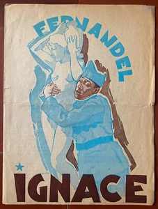 Dossier de Presse IGNACE Pierre Colombier FERNANDEL Alice Tissot 1937 - Picture 1 of 2