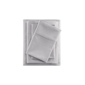 Beautyrest BR 600 TC Cooling Cotton Blend Solid Bed Sheet Set with 16 Inch De... - Picture 1 of 5