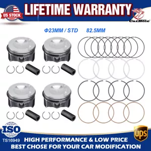 STD Piston Ring Set / Piston & Ring Kit for VW Jetta Audi Q5 A4 2.0T 06H107065DM - Picture 1 of 19