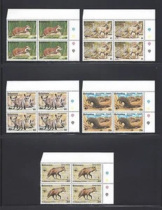 BOTSWANA 1977 SG 394/398 MNH - Picture 1 of 2