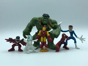 J303 MARVEL SUPERHERO SQUAD COLLECTORS 6 PACK TOYS R US EXCLUSIVE - Picture 1 of 3