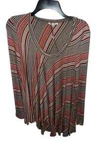 Max Studio Sophie Max Blouse Small  Multicolored Casual MSR $68.00 4B07D74 NWT - Picture 1 of 7