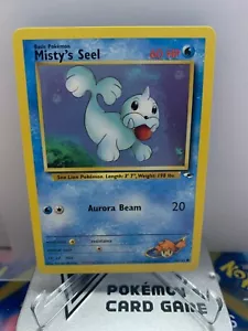 Pokemon TCG Misty's Seel 88/132 Common Gym Heroes Unlimited NM - Foto 1 di 2
