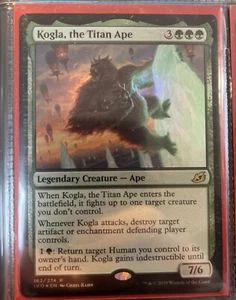 Magic the gathering FOIL KOGLA, THE TITAN APE - Ikoria - Picture 1 of 1