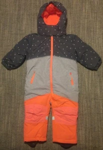 Neuer SCHNEEOVERALL SCHNEEANZUG WINTER SKIANZUG KINDER unisex SKIOVERALL GR. 74 - Bild 1 von 9