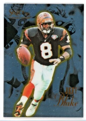 1995 Select Certified Edition Jeff Blake Card #13 Rookie RC Football - Image 1 of 4
