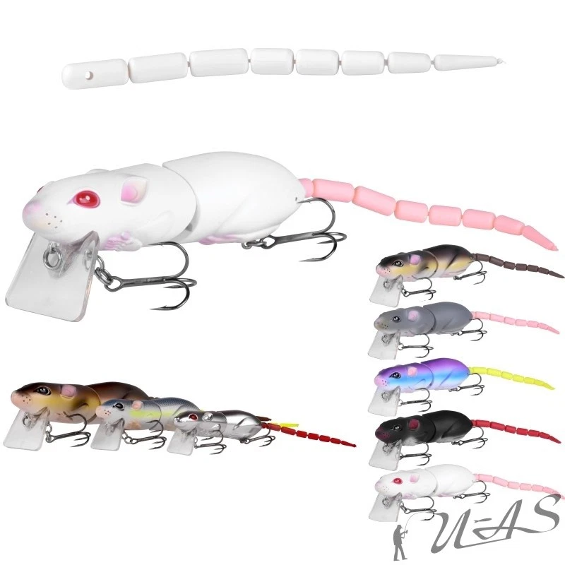 SPRO Bbz-1 Rat 50 White Topwater Köder