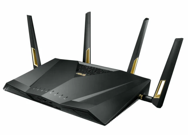 NEW! ASUS RT-AX88U AX6000 Dual-Band Wifi Router, Aiprotection Lifetime Security - Image 1 of 1