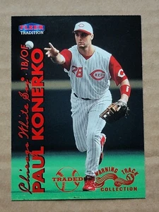 Paul Konerko 1999 Fleer Traditions Warning Track Baseball Card #240W - Picture 1 of 10