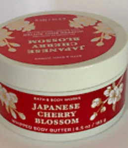 Bath and& Body Works japanische Kirschblüte Körperbutter 6,5 Unzen/185 g NEU - Bild 1 von 1