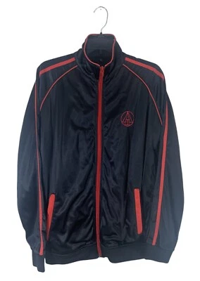 Delta 2 Alpha Jacket SquareHead SportCoat Coat Black & Red size M Delta2Alpha - Image 1 of 4