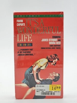 It's A Wonderful Life - Frank Capra (Colorized Edition) VHS 1946 - Image 1 of 2