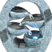 Fontana a Cascata Zen da Interni Illuminazione LED Scrivania Casa