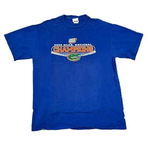 Maglietta Florida Gators Final Four Champions adulto grande blu UF NCAA 2006 - Foto 1 di 6