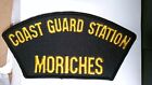 MILITARY PATCH SEW ON FOR HAT US COAST GUARD STATION MORICHES
