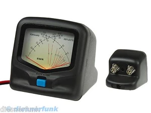 SWR PWR Meter Stehwellenmessgerät Betriebsfunk HF CB Funk VHF 1,8-200Mhz RX20 - Bild 1 von 1