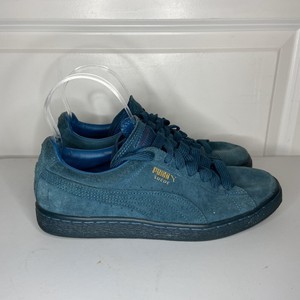 puma suede verde menta