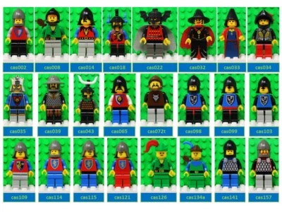 🏰Kate's Figs: LEGO Castle Minifigures - Kings, Knights, Crusaders, & Forestmen - Image 1 of 3