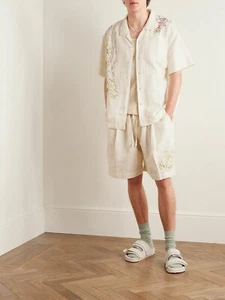 Story Mfg. Pantalones Cortos Bridge Hierba Crudo Talla XL (36) - Imagen 1 de 3