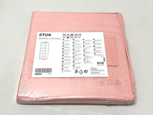 Ikea STUK Storage with 7 compartments, pink 11 3/4x11 3/4x35 1/2 " - NEW - Picture 1 of 2