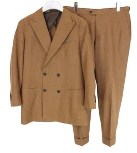 SUITSUPPLY La Spalla / Brescia Suit Men's UK 38 / UK 34 Wool Silk Linen - Picture 1 of 21
